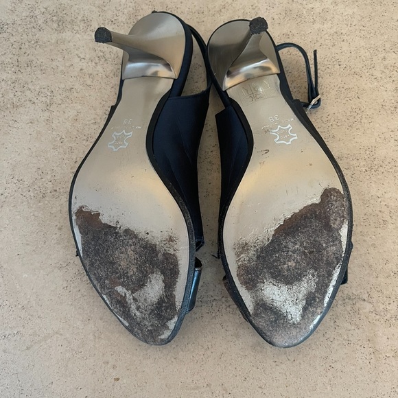 Giancarlo Paoli size 8 mid height sling back party heels - Picture 4 of 5